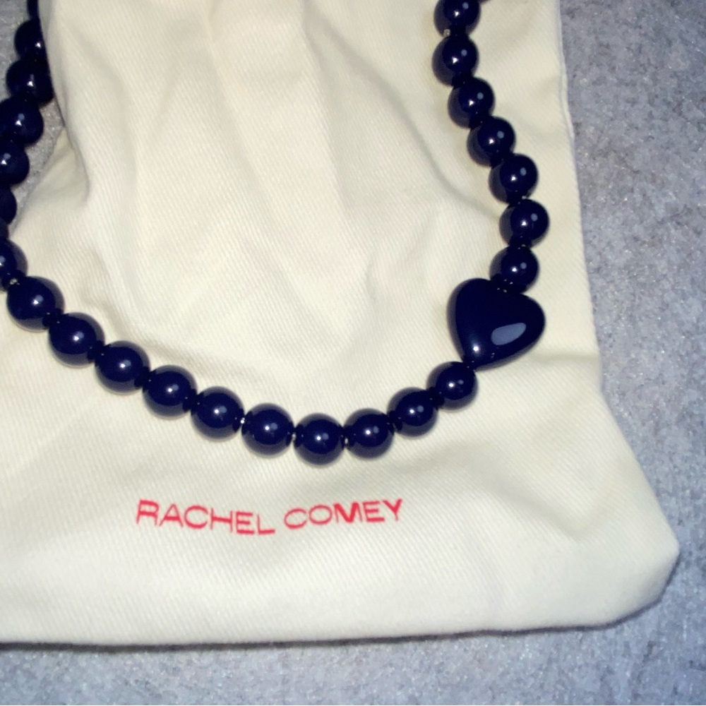 15 Rachel Comey Elowen Necklace Navy